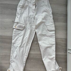 Wilfred Cream Straight Leg Pants